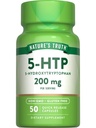 Nature 's Truth 5HTP 200mg Capsules Measures 124; 50 Greve Measures 124; 5 Hydroxytryptophan Measures 124; Non- GMO & Gluten Free Supplement