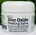 Urban ReLeaf Zink Oxide Salve! Forsigtigt Sothe & Beskyt Beskadiget, såret og tør hud! Førstehjælp, Burns, udslæt, skrammer! Dybt Hydrerende Beskyttelse. 100% Natural! Rolig sarte hud i alle aldre.