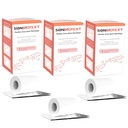 Unna Boot Zink Fleksibel kompression Bandage Vedligeholdelse Fugtig Healing Miljø Medicinsk beklædning Wrap Gauze EMS Førstehjælp Supplies 4 Tommer X 30 Foot Roll