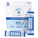 Salti Electrolyte Drink Mix Powder Unflavored, 30 Stick Packs, 1000mg Natrium, B Vitamin & Trace Minerals, Zero Sugar, Keto & Vegan Friendly Hydration, 7.4oz