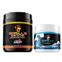 Gorilla Mode Pre Workout (Bombsicle) + HydroPrime Glycerol Pre Workout - Omfattende stak til hyper- Hydration, Pump, Power, Endurance, og Thermoregulation