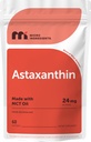 Micro Ingredients Astaxanthin 24mg with MCT Oil, 60 Softgels, 2 Months Supply Measures 124; Max Strength Astaxanthin Antioxidant Supplements Measures 124; Friske Mikroalger Source Measures 124; Non- GMO, Gluten Free, No Soy
