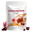 Astaxanthin 12mg, 150 Softgels - 5 måneders forsyning, Astaxanthin Kosttilskud Sourced from Fresh Microalger, Non- GMO, Gluten Free, Let at synke
