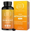 Astaxanthin Supplement 12mg - 124; Plantbaseret antioxidant til hudhygiejne, Elasticitet & Radiant Glow - 124; Fra Algae Extract - 124; Non- GMO, Vegan, Made in USA - 124; 2 Month Supply, 60 Softels
