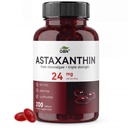 GBN Astaxanthin Kosttilskud 24mg 200 Softgels, understøtter øje, hud, fælles, hjerne, hjerte & immunsystem sundhed, Stamina & sund aldring for kvinder & mænd, friske mikroalger Kilde