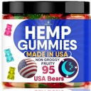 Hamp gummies for søvn rolig afspænding, Hempoil Gummy Bear Candy Ediably -95 Fresh USA Bears