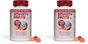 SmartyPants Kids Multivitamin Gummies: Omega 3 Fish Oil (EPA / DHA), Vitamin D3, C, Vitamin B12, B6, A, K & Zink til immunforsvar, Biotin, Grape, Cherry & Berry Flavors, 120 Count (30 dages forsyning)