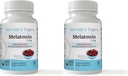 Nature 's Trove Melatonin 1mg 365 EZ- Chew Tablets Cherry Flavor (pakke med 2)