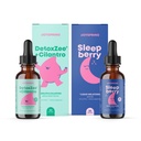 JoySpring DetoxZee Cilantro og SleepBerry Flydende Melatonin dråber til børn
