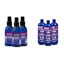 Dr. Teal 's Sleep Spray med Melatonin & Essential Oil Blend, 6 fl oz (Pack of 3) & Kids 3- in-1 Sovebad: Bubble Bath, Body Wash & Shampoo med Melatonin & Essential Oil, 20 fl oz (Pack of 3)