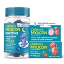 MYLICON Tummy Relief til børn Bundle, Daytime Tummy Relief tabletter + Nighttime Gummies med Melatonin