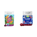 OLLY Kids Multivitamin + Probiotiske og sovegummier, 120 og 50 Tælling