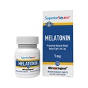 Superior Source Melatonin 1 mg - Sund søvn Support for voksne - Melatonin Formel med kamille hjælpemidler Afslapning & Restful søvn - 100 Sublinguale opløsnings tabletter