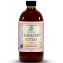 Herb To Body Soursop Bitter Flydende med blandede bær - 16 oz Urtedrikke lavet med færdige Soursop blade