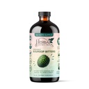 Soursop Bitters Liquid 32 Ounces - 64 Serveringer - 20 Herb Formel med Soursop, Moringa, Sea Moss, Turmerisk, Ginger & Cayenne Budd124; Gut Sundhed, Natural Cleanse & Daily Wellness