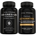 Vital Vitamin Magnesium Glycinat 180 ct + Astaxanthin 60 ct