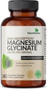 Fremurebiotika Magnesium Glycinat 200 MG per servering Chelated for High Absorption, Gentle On Mave, Non- GMO, 240 Vegetarkapsler