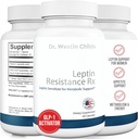 Dr. Westin Childs | Leptin Resistance Rx – Natural Leptin Sensitizer Support Supplement for Women for Thyroid, Metabolic Health, Vitality, Energy, Focus with Glycosaminoglycans, Vitamin C - 60 ct