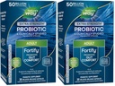 Nature 's Way Extra Strength (1) Forstærkning Probiotika, Probiotika til fordøjelsessygdomme, Prebiotika, 50 milliarder levende kulturer, fordøjelsessygdomme og immunforsvar *, 30 kapsler, (pakke med 2)