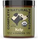 Komplette naturlige produkter Økologisk kelp pulver til kæledyr - 4oz - Pure Økologisk kelp pulver