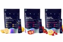 H2O Capsule Calm Magnesium Glycinate Powdered Drink Mix with Electrolytes – Sugar Free, Ashwagandha, L-Theanine, B6 & GABA – 60 Servings (20 Lemon, 20 Strawberry, 20 Raspberry)