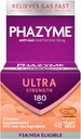 Phazyme Gas Relief, Ultra Strength Gas og Bloating Relief for voksne, 180 mg Simeticone Fast Gels, 48 Greve