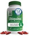 Ubiquinol 100mg 120 Softgels as Kaneka QH Reduceret CoQ- 10- 124; Stabilized - 3. part Tested
