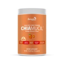 Chiamucil Prebiotic Fiber Supplement Powder - Chia Fiber & Chicory Root (Inulin) til fordøjelsessygdomme & Appetit Control - Gluten & Sugar Free, Vegan, Non- GMO, Orange - 35 Servere