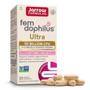 Jarrow Formulas Fem- Dophilus Vaginal & fordøjelsesfremmende Probiotisk 50 Millioner CFU, 9 Clinically- Studerede Strops, for Vaginal Flora & Yeast Balance, Urinære Tract, fordøjelsesfremmende, & immunforsvar, 30 kapsler