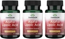 Swanson Alpha Lipoic Acid - Antioxidant Activity Supplement - 300 mg 60 Capsules (3 Pack)