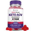 Justified Laboratories Quick Shred Keto ACV Gummies Extreme Advanced Formel 2000MG Apple Cider Vineddike Gummies med Pomegranate Beet Juice Powder & B12 Vegan, Non- GMO 60 Gummys