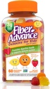 Fiber Advance Gummies for Kids | 100% Plant Based Fiber Supplements for Digestive Health | Prebiotic Fiber Gummies | Vitamins for Kids | Gluten Free, Vegetarian, & Non-GMO, 60 Count