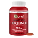 Qunol Ubiquinol CoQ10 100mg Softgel, Qunol Mega Ubiquinol 100mg - Superior Absorption - Active form af Coenzym Q10 for Heart Health - 2 Month Supply - 60 Count