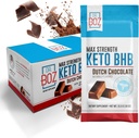 Dr. Boz - Keto BSB Powder - hollandsk chokolade, 20 Sachets - Forøg energi & Reducere Cravings - Max Strength Kosttilskud - USA Made - 11.7oz (323g)