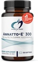 Design for sundhed Annatto- E 300 mg tocotrienoler - DeltaGold Vitamin E Complex supplement med Delta + Gamma Tocotrienols - Kardiovaskulær, sund aldring + Antioxidant Support - Non- GMO (30 Softgels)