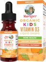 MaryRuth Organics USDA Organic Vitamin D3 Liquid Drops til børn 124; 640 IE Vitamin D3 Per Servering
