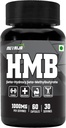 HMB 1000MG Capsules (Beta-Hydroxy Beta-Methylbutyrate) - Pure HMB (60 Capsules)