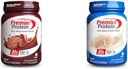 Bundle of Premier Protein 100% Whey Powder Tubs, Chokolade Milkshake + Vanilla Milkshake