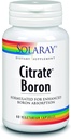 Solaray Biocitrate Boron Supplement, 3mg, 60 Count