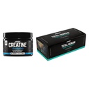 ONNIT Total Wellness & Performance Bundle: Total Human Multivitamin Packs (30- Day Supply) + Creatin Monohydrat Powder (30 Servere), IGEN Non- GMO Tested Energy, Focus & Strength, Pack of 2