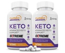 (2 Pack) Turbo Ripped Keto ACV Extreme Pills 1675MG Keto Support Blend Capsule Alternativ til Keto ACV Formuleret med Apple Cider Vinagra Extra Virgin Olivenolie Powder Green Tea Leaf 120 Kapsler