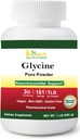 Pure Glycine Powder 16 oz Gluten Free Non- GMO Made in USA