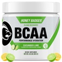 Honninggrævling BCAA + EAA Aminosyrer Pulver, BCAA + L- Glutamin, Keto, Vegan, Sukker gratis for mænd og kvinder, Hydration & Post Træning Muskel Inddrivelse Drink Mix, Cuckumber Lime, 30 Servering