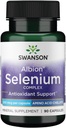 Swanson Albion Complexed Selenium 200 mcg 90 Capsules