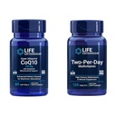 Life Extension Super Ubiquinol CoQ10 Heart & Cell Energy Support med Two- Per- Day High Potency Multi- Vitamin & Mineral Supplement, 60 Softgels & 120 tabletter