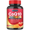 CoQ10 200mg med PQQ & Shilajit - Høj Absorption med Bioperine Coenzym Q10 Kosttilskud - Kraftig antioxidant til hjerte & hjerne sundhed og energiproduktion - 120 Veggie kapsler
