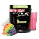 JYM Supplement Science Post JYM Aktiv Matrix Rainbow Sherbet Amino Inddrivelse Powder Pure Creatin HCL, BCAA 's, Glutamin, Carnitin, Betaine, Taurine for Styrke, Reparation, Performance 30 Servere