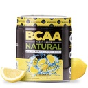 Nutrologi BCAA Natural - Plant baseret BCAA pulver, Lemonade Flavor, Optimeret 2: 1: 1 Ratio Aminosyrer pulver til før træning & indlæg Workout Inddrivelse, Vegan, Gluten- fri, Non- GMO, 30 Servere