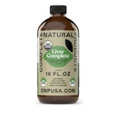 Komplet naturlige produkter Lever Komplet - 16oz glasflaske, lever rense og afvænning