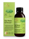 Børns Øre Næse & Hals Syrup, Urteformel til Sinuser & Sæsoniske Wellness Inkluderer Echinacea, Pelargonium & Elderflower, Plant- baseret - 5.1 Fl oz (30 Servere)